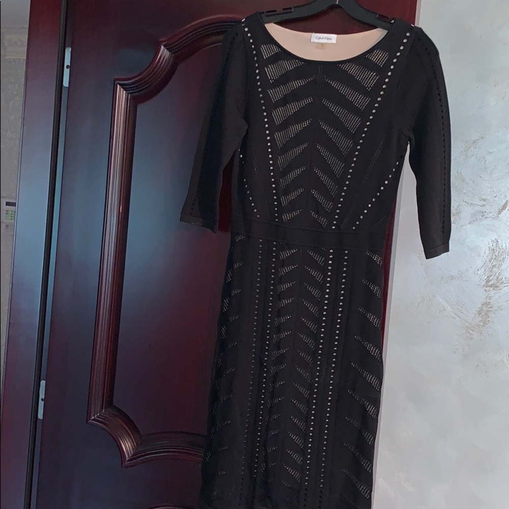 Midi lace dress